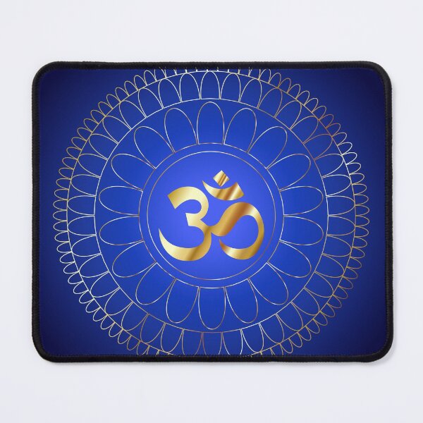 Item preview, Sacred Indian Geometry Mystical Meditative Diagram Symbol - Vector Aum or Om Yantra designed and sold by Aenota.
