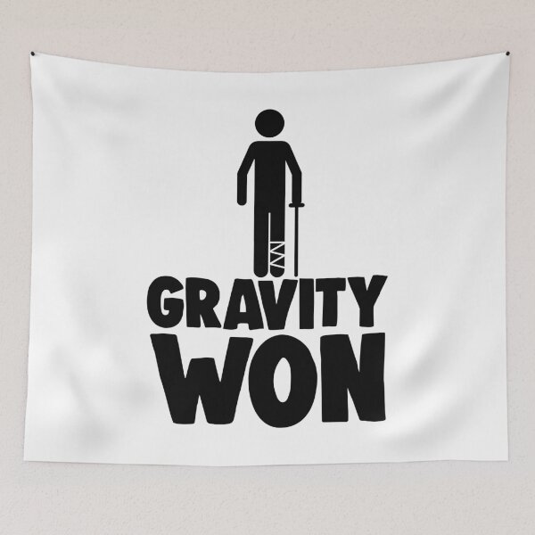 Item preview, Gravity Won Broken Leg designed and sold by Bendthetrend.