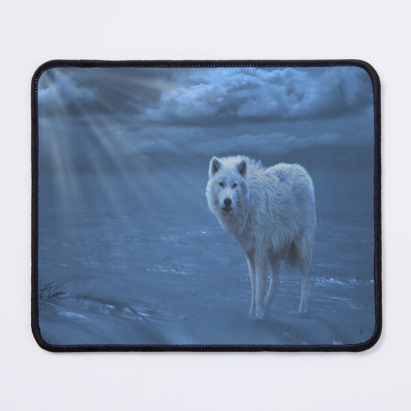 Item preview, White Winter Wolf designed and sold by Johnny Furlotte.