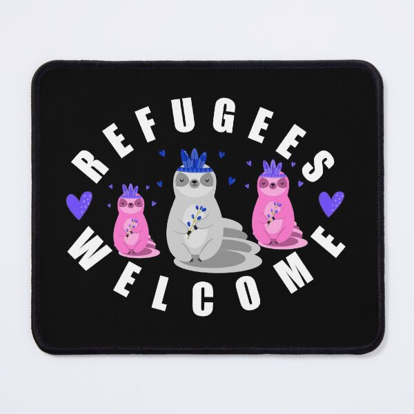 Item preview, Refugees welcome with a heart designed and sold by vibeno1.