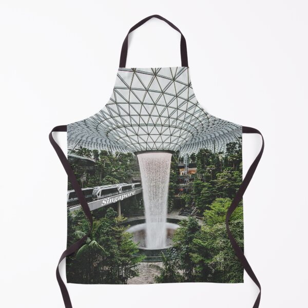 Item preview, Singapore - Iconic Indoor Waterfall in Airport designed and sold by leemcnut.