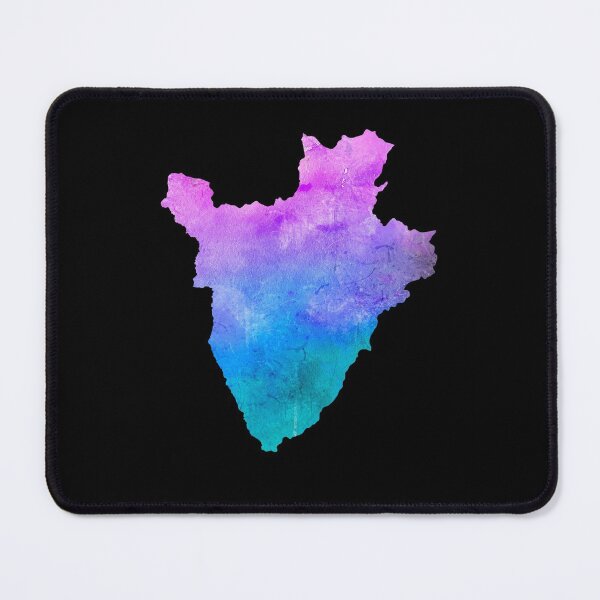 Item preview, Burundi Watercolor Map - Burundian designed and sold by MountainD.