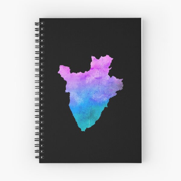 Item preview, Burundi Watercolor Map - Burundian designed and sold by MountainD.
