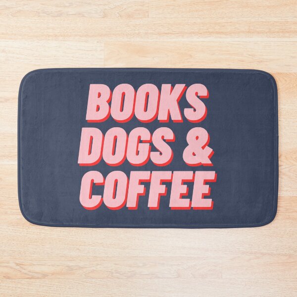 Item preview, Books Dogs & Coffee designed and sold by polishalpaca.
