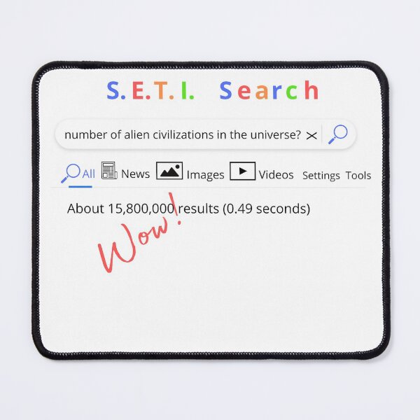 Item preview, Wow Signal S.E.T.I. Search designed and sold by I-Dream-Designs.