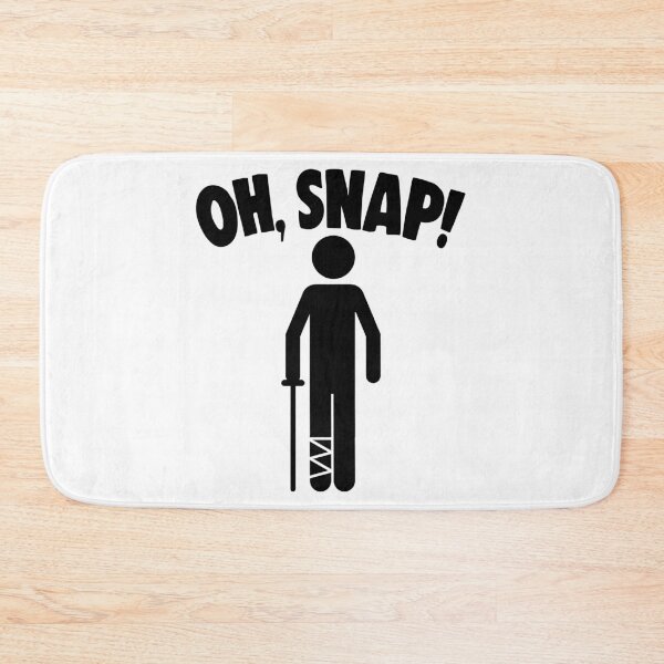 Item preview, Oh, Snap! Broken Leg designed and sold by Bendthetrend.