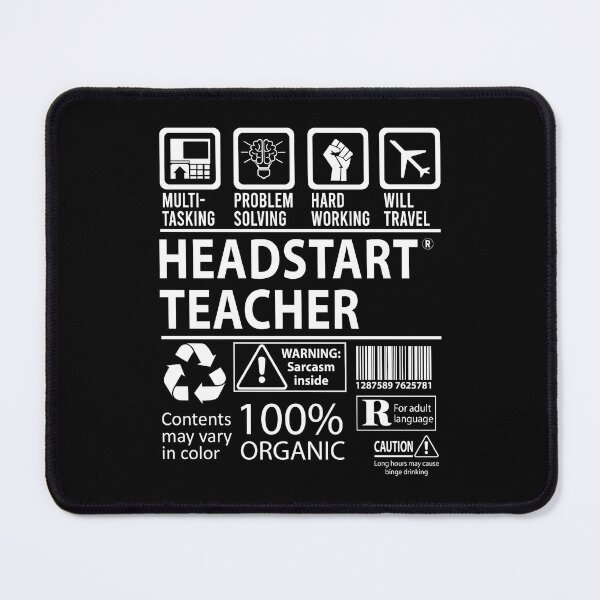 Item preview, Headstart Teacher T Shirt - Multitasking Job Gift Item Tee designed and sold by hinettiker.