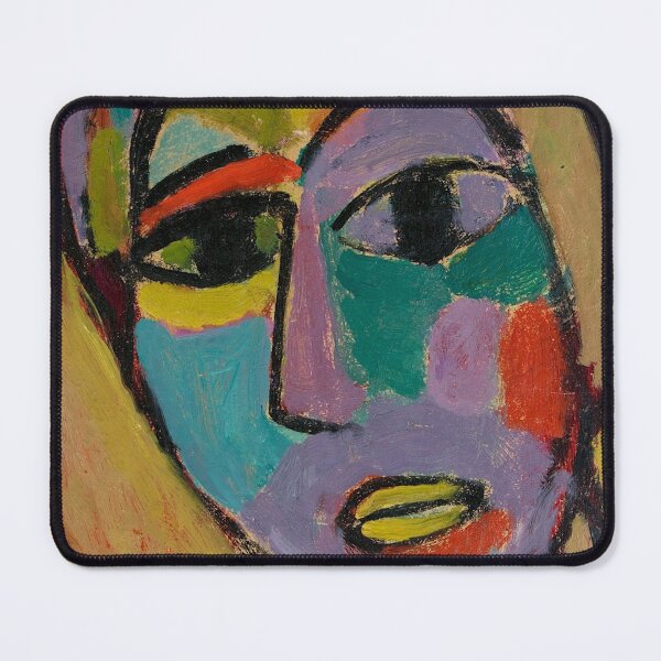 Item preview, Alexej von Jawlensky - Mystical Head - Earth designed and sold by ArtExpression.