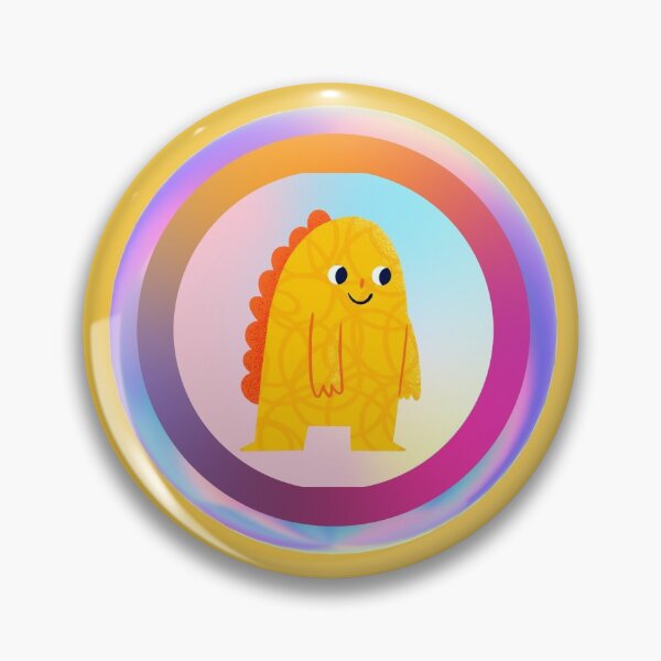 Item preview, Cute Yellow Monster designed and sold by Megan-Alice.