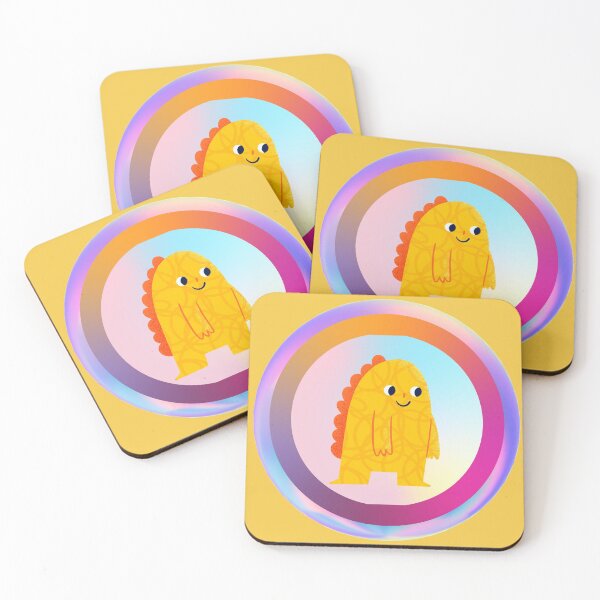 Item preview, Cute Yellow Monster designed and sold by Megan-Alice.