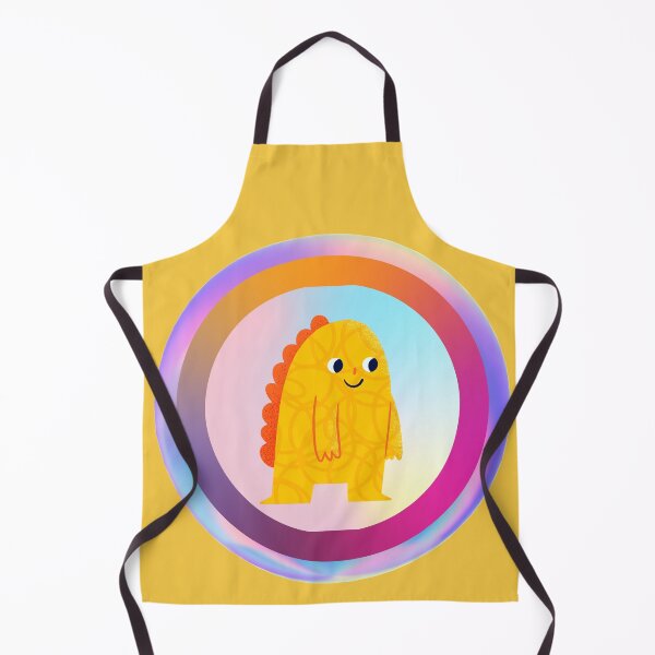 Item preview, Cute Yellow Monster designed and sold by Megan-Alice.