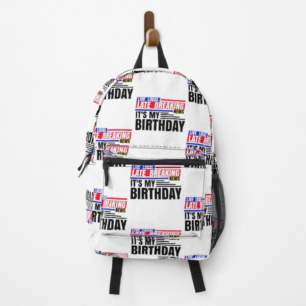 Item preview, Late Breaking News, It's My Birthday designed and sold by CharJens.