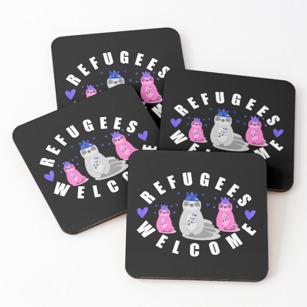 Item preview, Refugees welcome with a heart designed and sold by vibeno1.