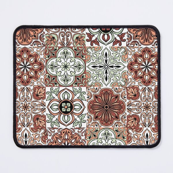 Item preview, Abstract patterns on ceramic tile, red designed and sold by Chinxi.
