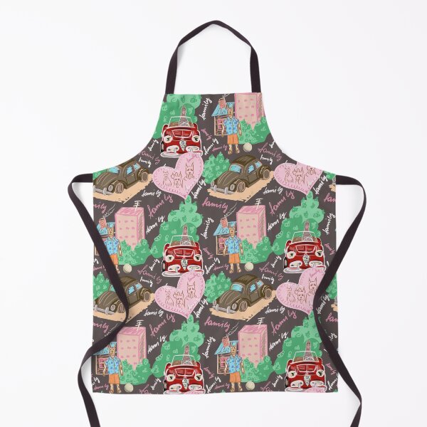 Item preview, Dogs, house and retro cars designed and sold by Labambapattern.