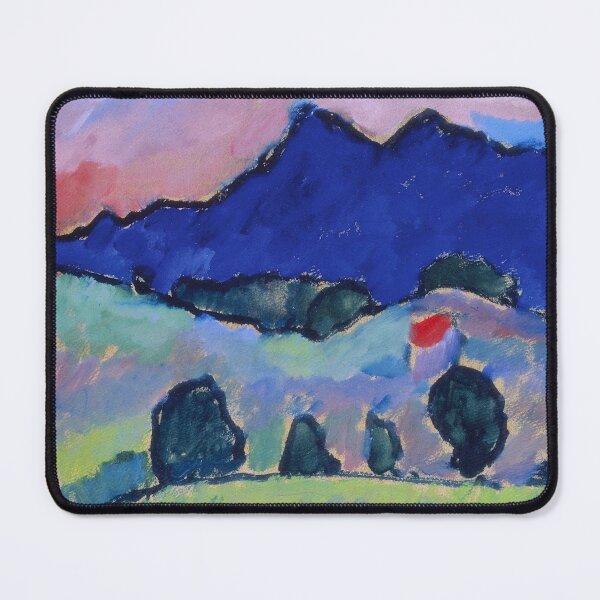 Artikelvorschau, Alexej von Jawlensky - Blauer Berg - Blue Mountain entworfen und verkauft von ArtExpression.