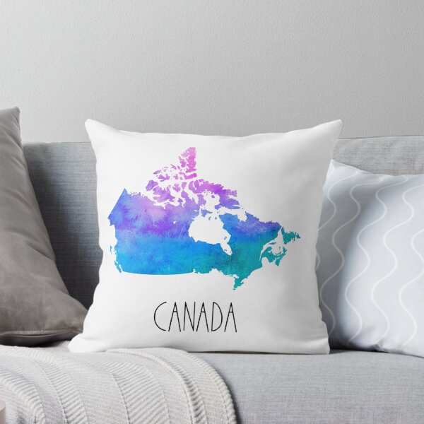 Item preview, Canada Watercolor Map - Canadian designed and sold by MountainD.