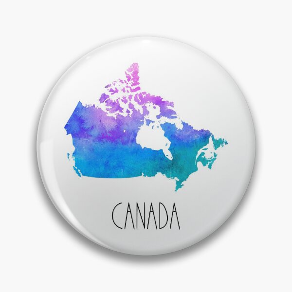 Item preview, Canada Watercolor Map - Canadian designed and sold by MountainD.