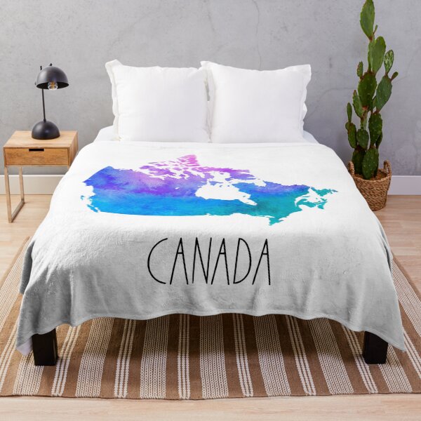 Item preview, Canada Watercolor Map - Canadian designed and sold by MountainD.