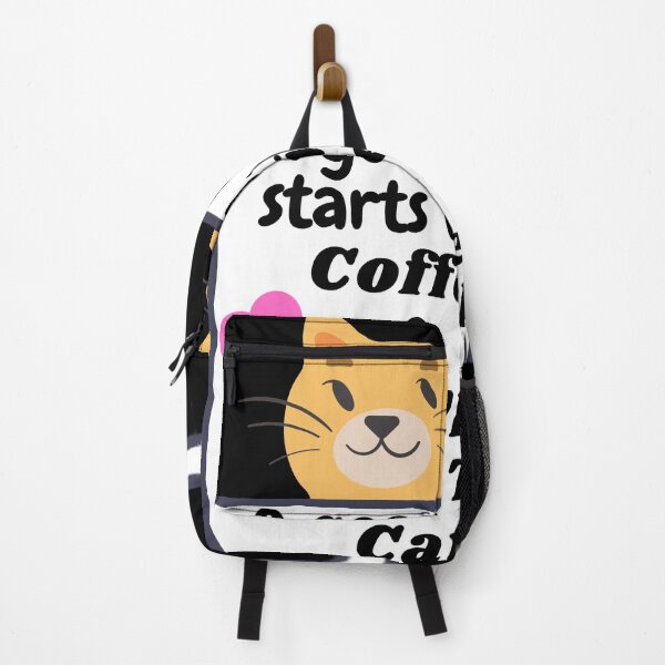 Item preview, A good day starts with coffee & cuddles with the cat designed and sold by DylanJones1.