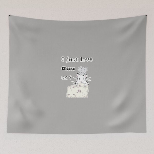 Item preview, I love cheese - funny cheese quote designed and sold by NathBros.
