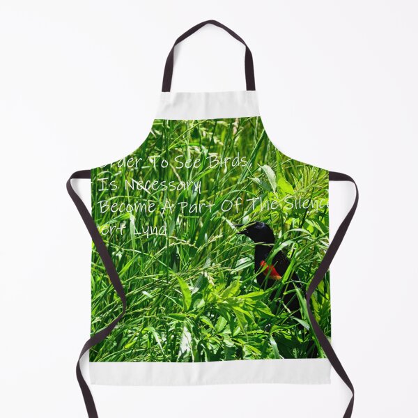 Item preview, Becoming A part Of The Silence Red-Winged Blackbird designed and sold by LisaWootenPhoto.