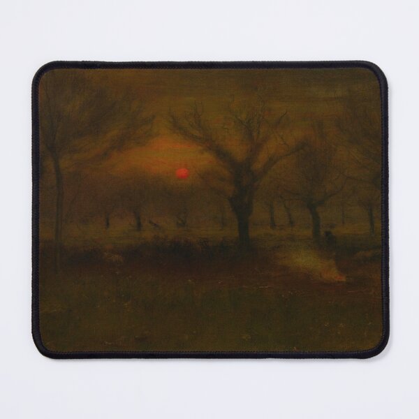 Item preview, George Inness - Sunrise in the Apple Orchard designed and sold by ArtExpression.