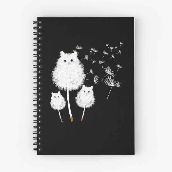 Item preview, Cat Dandelion amazing Flower Cat lover designed and sold by rowachasi.