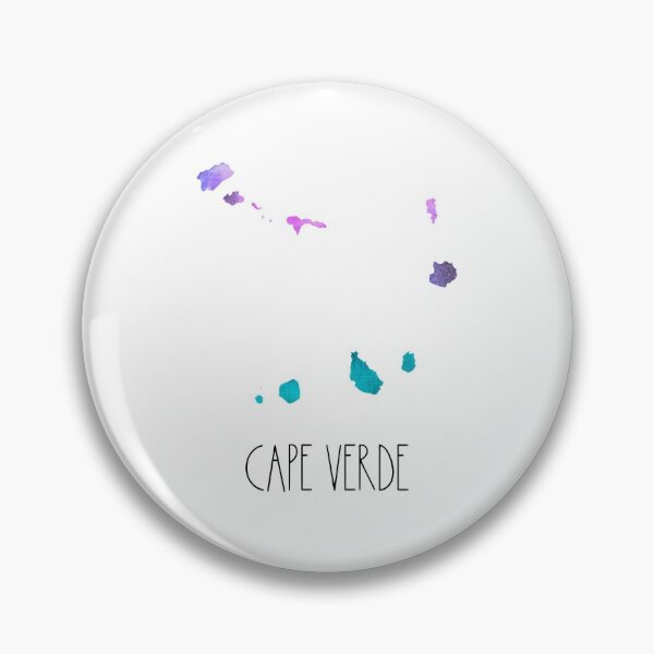 Item preview, Cape Verde Watercolor Map - Cape Verdian designed and sold by MountainD.