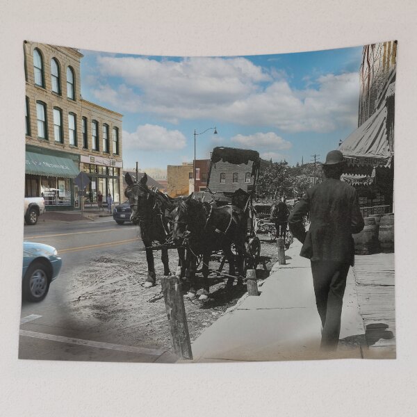 Item preview, Mashup Batavia, IL - Derby Man on the Wilson Boardwalk designed and sold by Shumway  Studio.