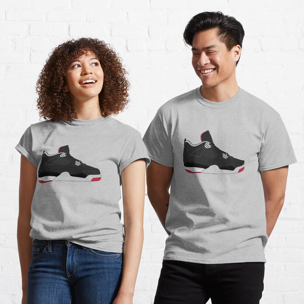 Bred 4 matching outlet shirt