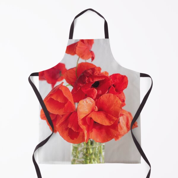 Item preview, Fresh Red Poppy Flowers designed and sold by newburyboutique.