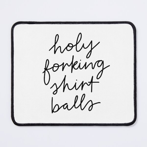 Item preview, Holy Forking Shirt Balls designed and sold by Me And The Moon.