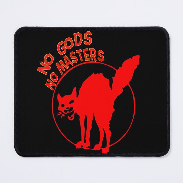 Item preview, "No Gods, No Masters!" Anarchist Cat Shirt designed and sold by iNukeDesign.