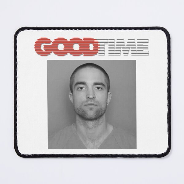 Item preview, ROBERT PATTINSON GOOD TIME MUGSHOT GRAPHIC TEE designed and sold by mikceys.