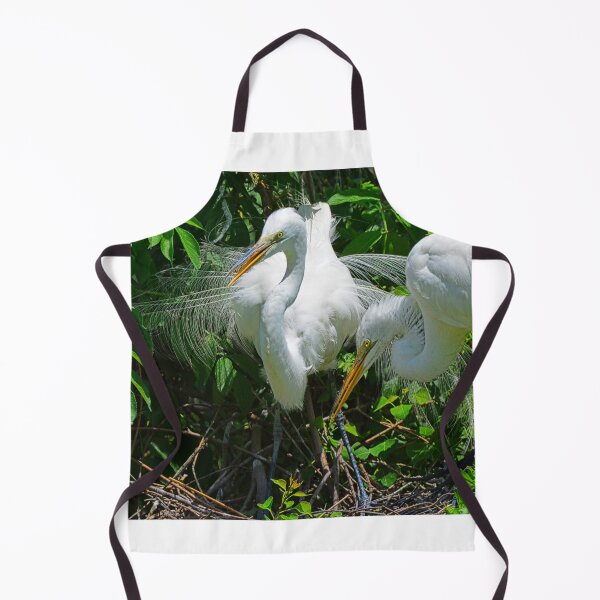 Item preview, Momma And Poppa Great Egrets designed and sold by LisaWootenPhoto.