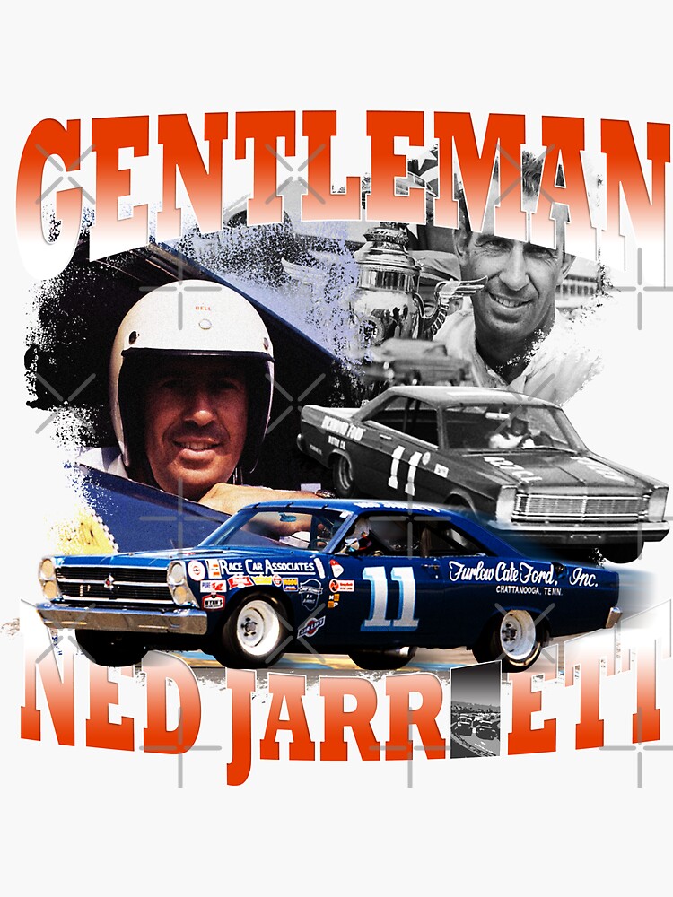 Gentleman Ned Jarrett Classic Series Sticker For Sale By DannyDbranch Redbubble