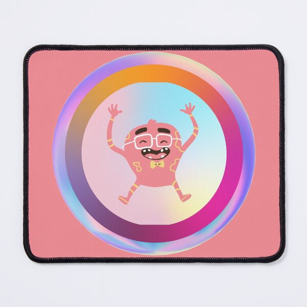 Item preview, Cute Pink Geeky Monster designed and sold by Megan-Alice.
