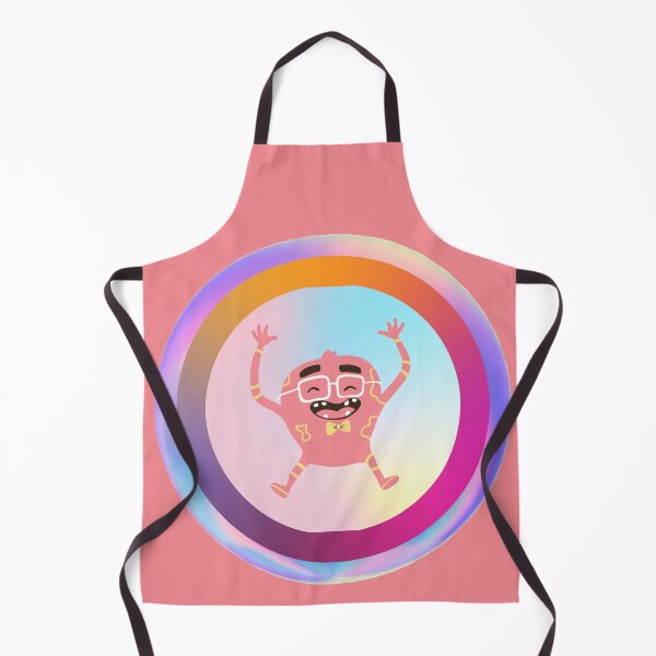 Item preview, Cute Pink Geeky Monster designed and sold by Megan-Alice.