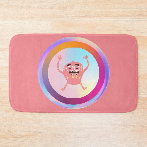 Item preview, Cute Pink Geeky Monster designed and sold by Megan-Alice.