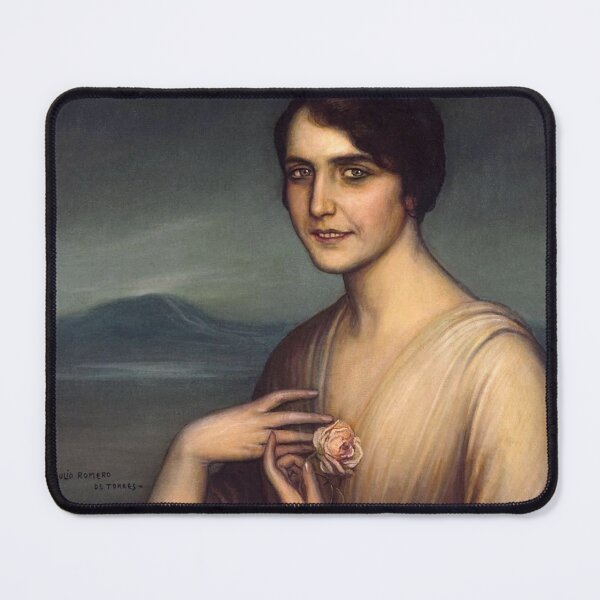 Item preview, Julio Romero de Torres - La Dama de la Rosa designed and sold by ArtExpression.