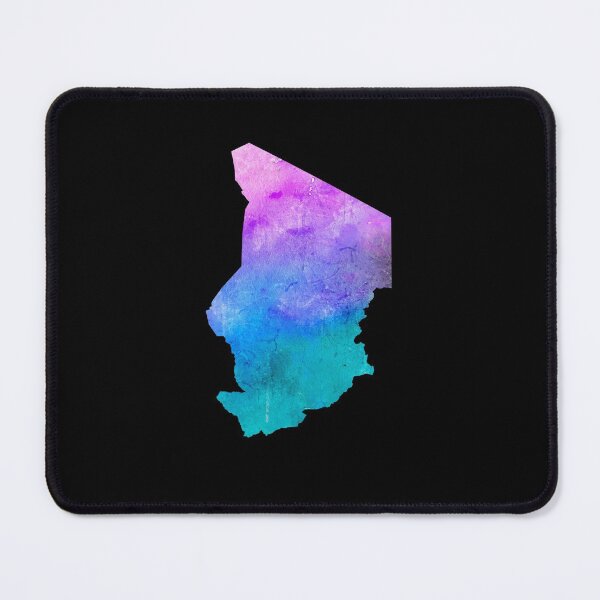 Item preview, Chad Watercolor Map - Chadian designed and sold by MountainD.