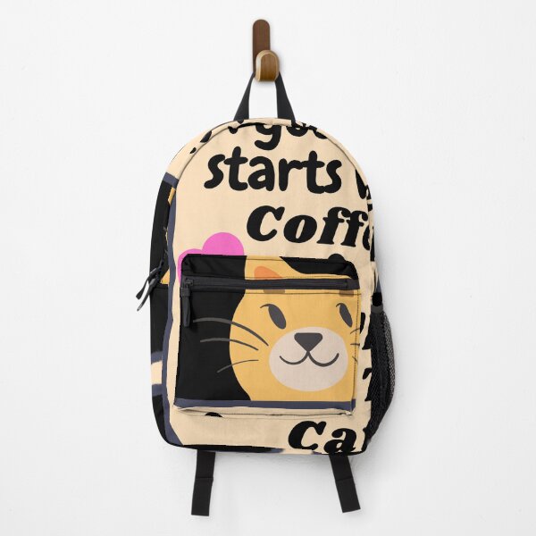 Item preview, A good day starts with coffee & cuddles with the cat designed and sold by DylanJones1.