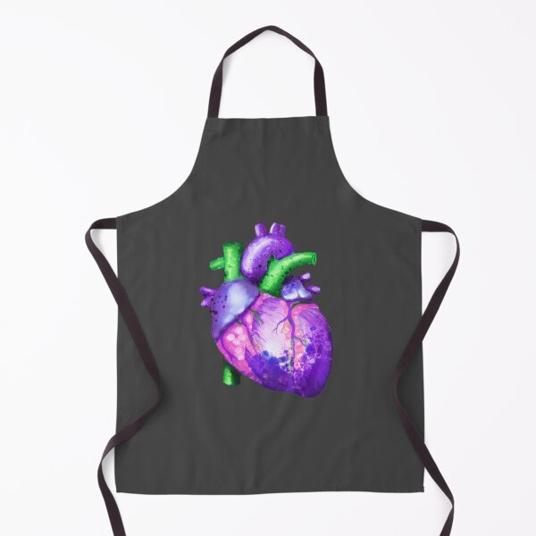 Item preview, Purple green alien Heart designed and sold by Thecolorschemer.