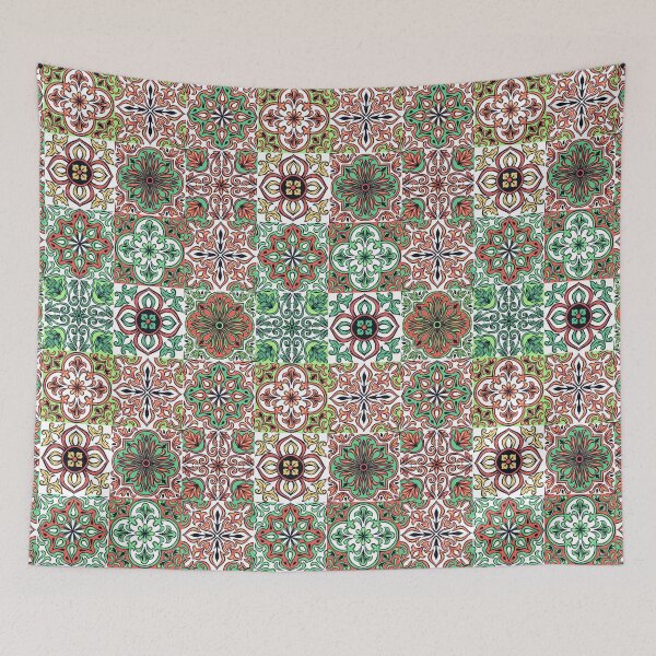 Item preview, Abstract patterns on ceramic tile, colorful designed and sold by Chinxi.