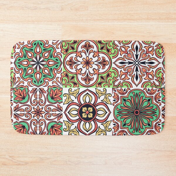 Item preview, Abstract patterns on ceramic tile, colorful designed and sold by Chinxi.