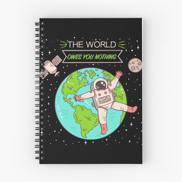 Item preview, The world owes you nothing designed and sold by damithez.