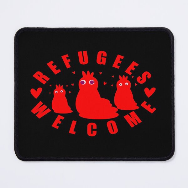 Item preview, A heart Refugees welcome with a heart designed and sold by vibeno1.
