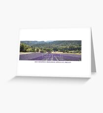 The English Lavender Farm Greeting Card