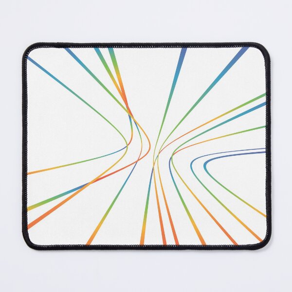 Item preview, Abstract colorful line pattern designed and sold by ArtDi101.